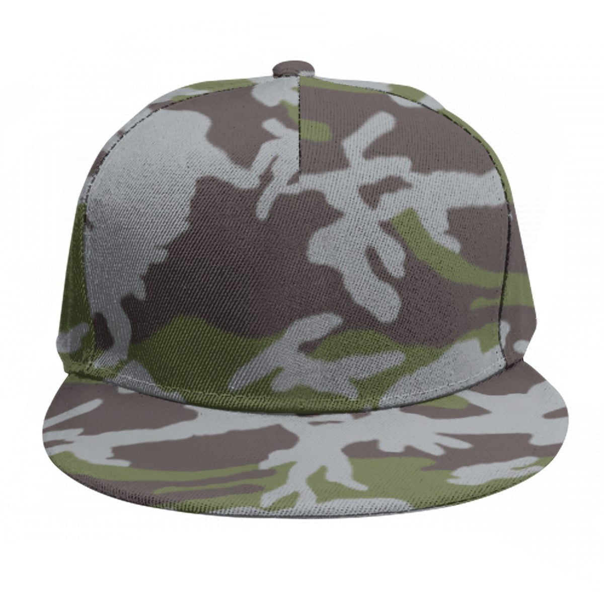 Baseball Cap With Flat Brim