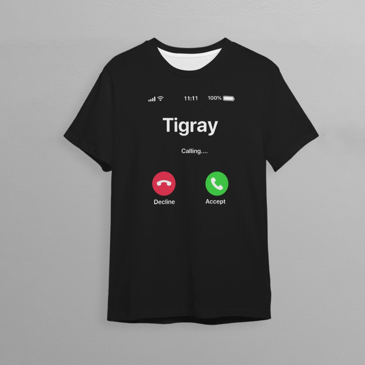 Tigrai Calling T-shirt .#ናይ ቆልዑ#ትግራይ# ትፅወዓላ# ትሸርት#All-Over Print Children's Sports T-Shirt