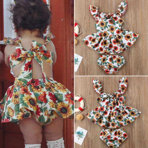 Girls Top Print Dresses