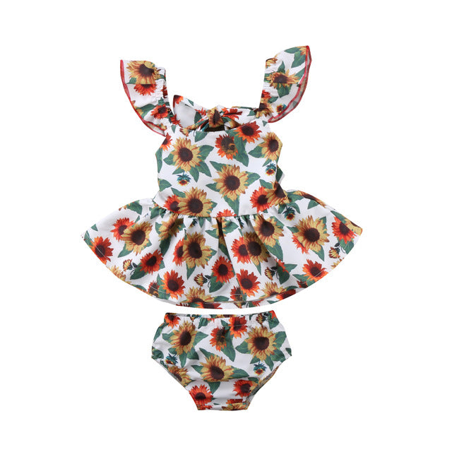 Girls Top Print Dresses