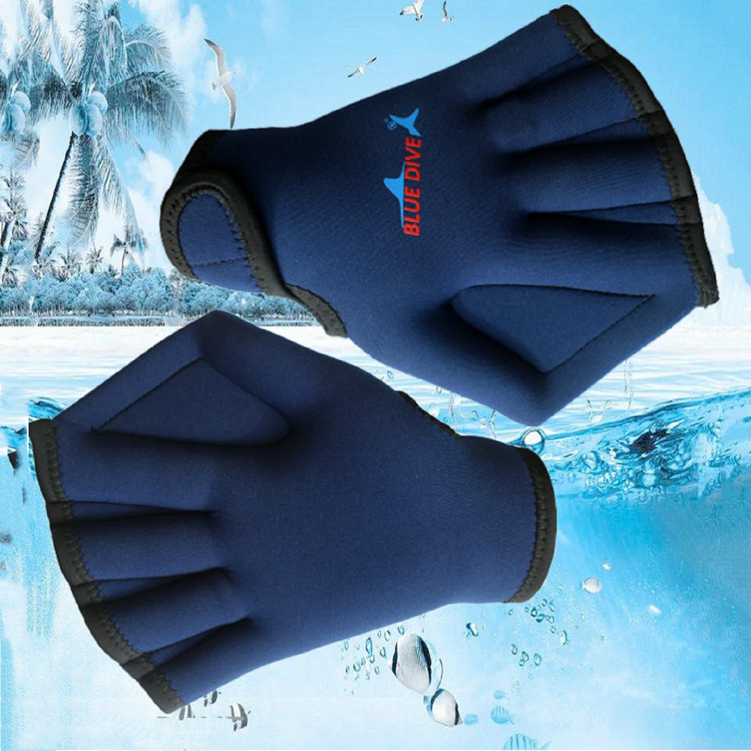 Swimming Paddling Duck Feet Gloves