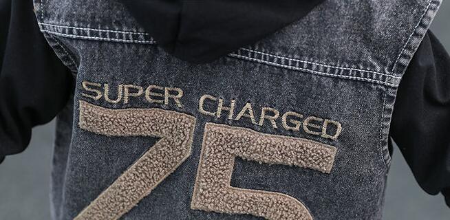 Boy Winter Denim Suit