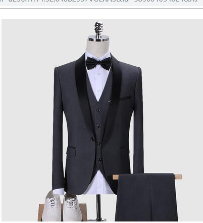 Mens Suits 3Pcs Formal Stylish