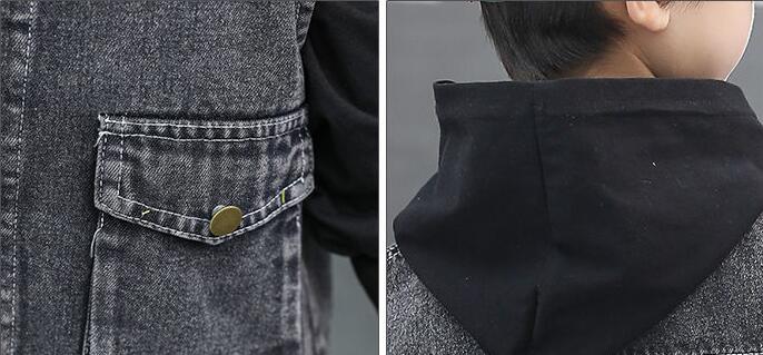 Boy Winter Denim Suit