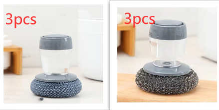 Push-type Brush Kitchen Detergent Tools
