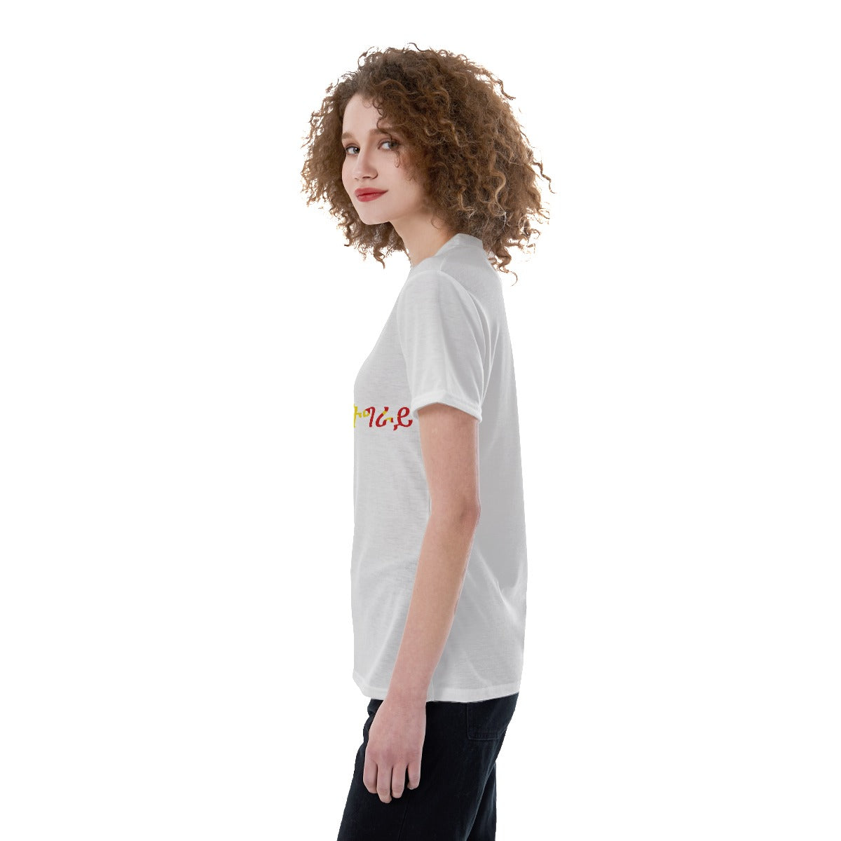 All-Over Print V-neck Women's T-shirt