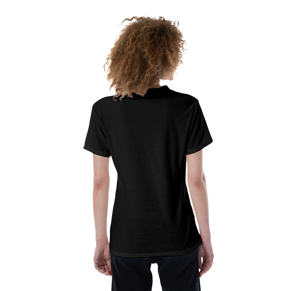 All-Over Print V-neck Women's T-shirt