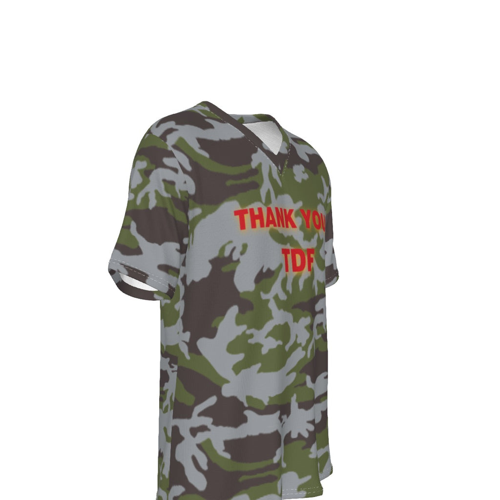 TDF T SHIRT  V-Neck T-Shirt'ትድኤፍ ቲሸርት'