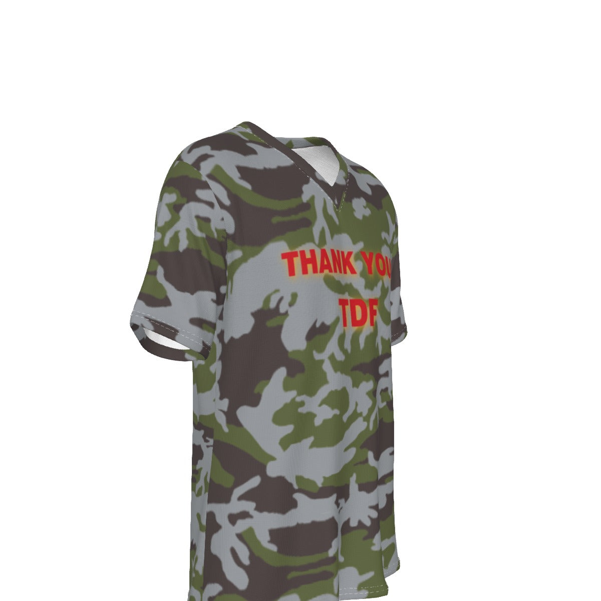 TDF T SHIRT  V-Neck T-Shirt'ትድኤፍ ቲሸርት'