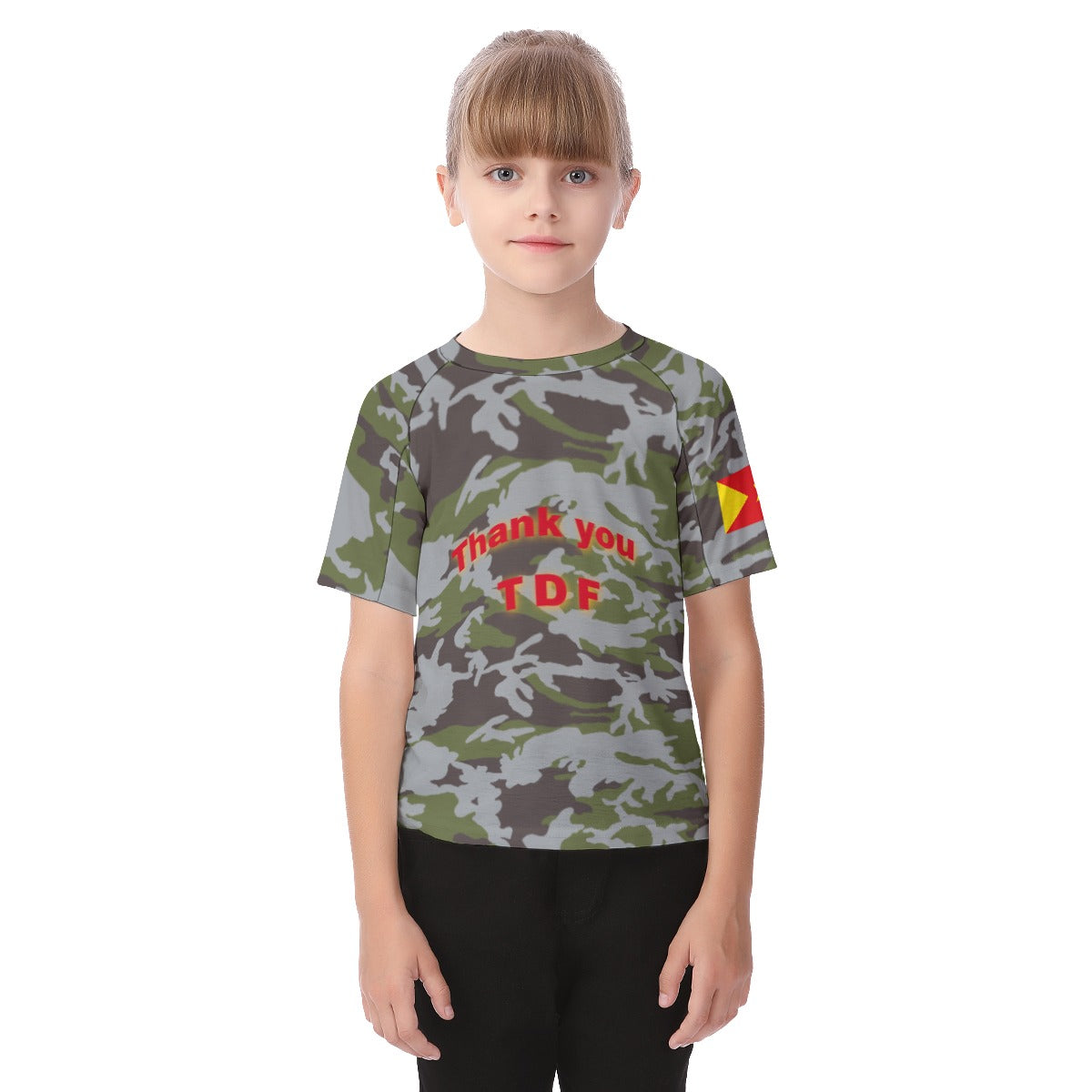 All-Over Print Kid's Raglan Sleeve T-shirt