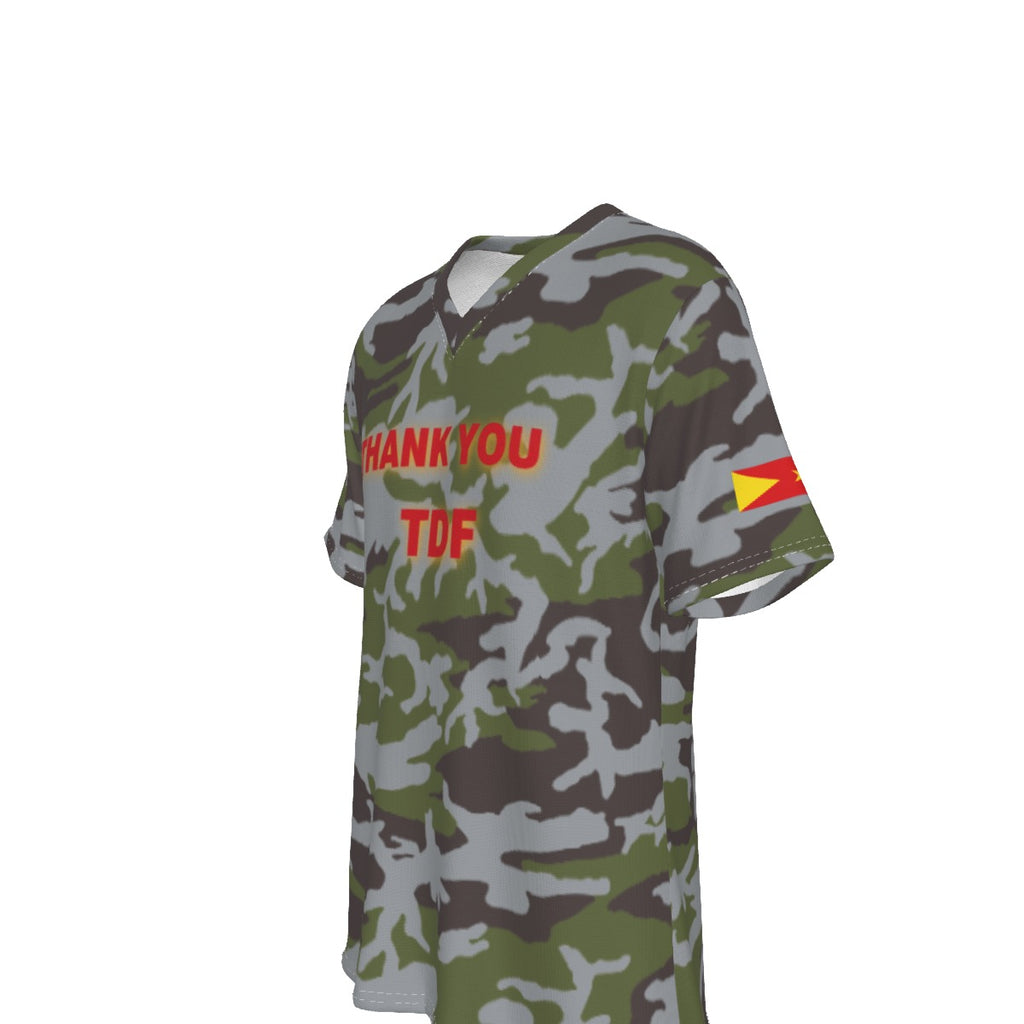TDF T SHIRT  V-Neck T-Shirt'ትድኤፍ ቲሸርት'