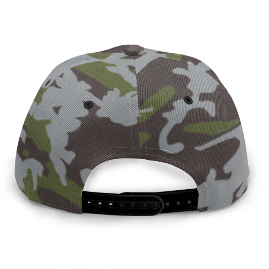 Baseball Cap With Flat Brim
