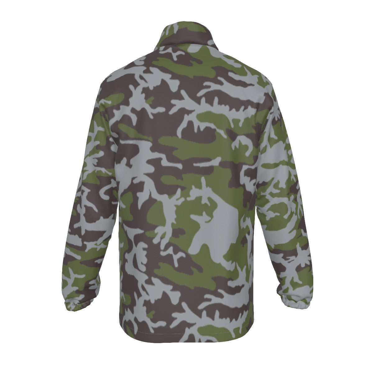 TDF”ፈሉይ ሓይሊ ትግራይ"  Men's Stand-up Collar Zip-up Windproof Jacket