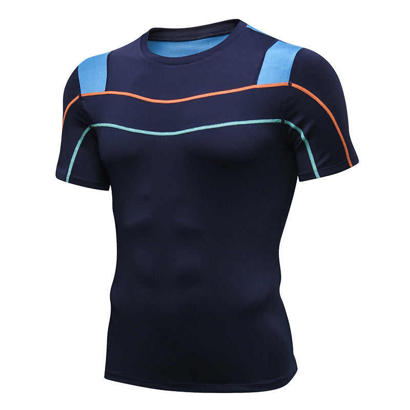 High Stretch Tights Sports Short Sleeve T-shirt - HDYAT