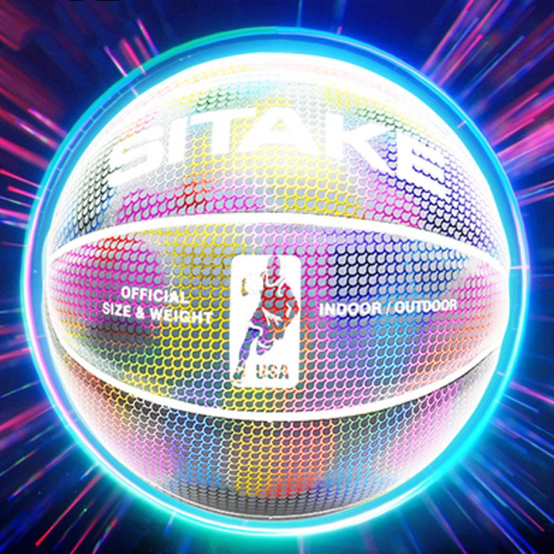Luminous reflective basketball - HDYAT