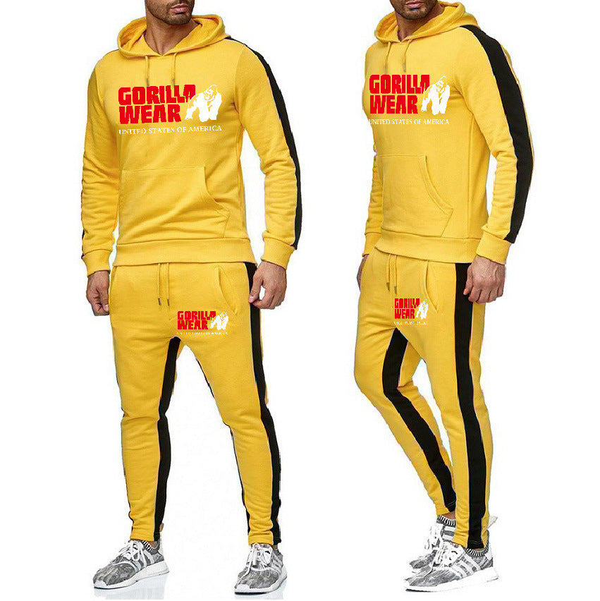 Hooded turtleneck tracksuit