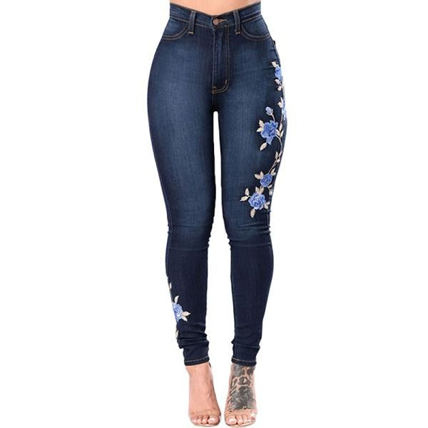 Women Jeans Pencil Pants Denim