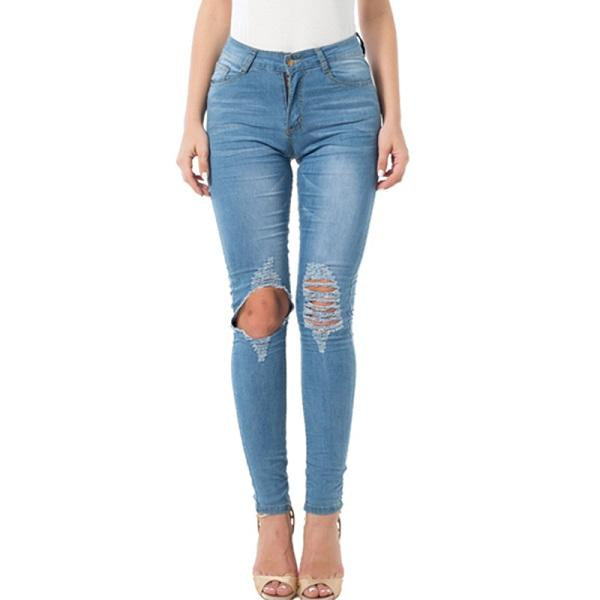 Women Jeans Pencil Pants Denim