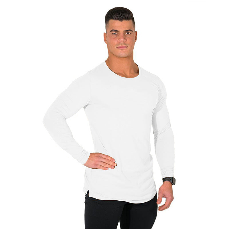 Men's tight workout clothes