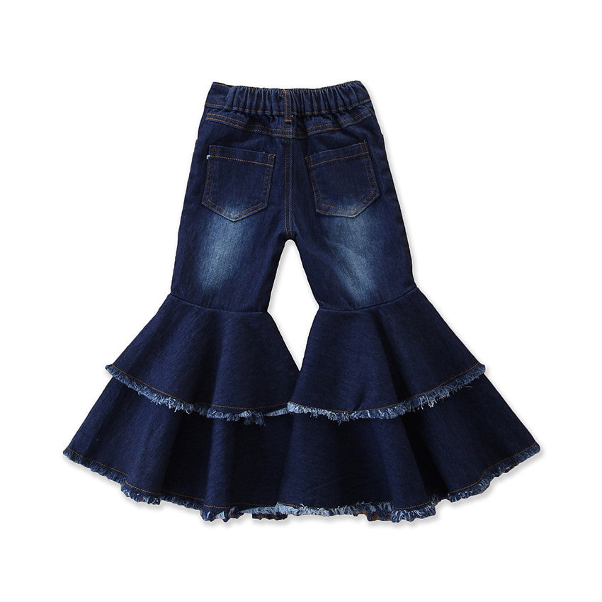 European And American Style Girls Kids Pants
