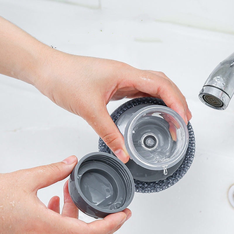 Push-type Brush Kitchen Detergent Tools