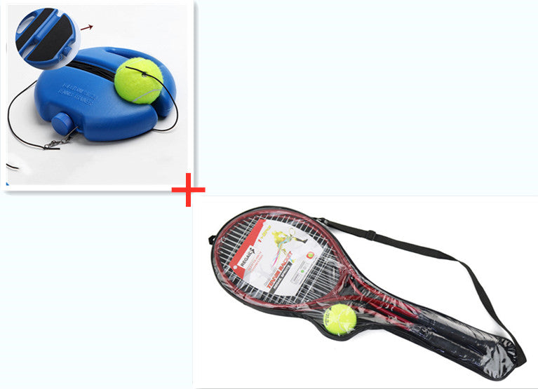 Tennis rebound training device with rope - HDYAT