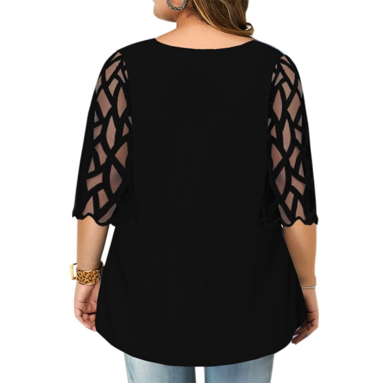 Plus Size Blouse Casual Women Tops