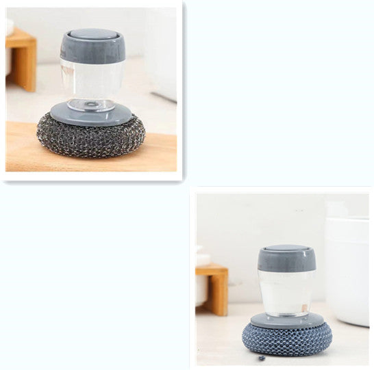 Push-type Brush Kitchen Detergent Tools