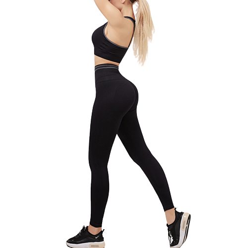 Women Workout Activewear Sports-Bra Outfit Leggings