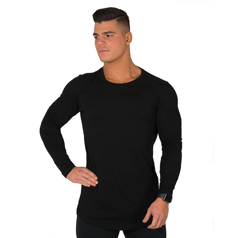 Men's tight workout clothes