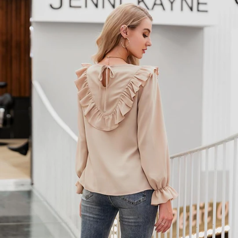 Blouse Tops women Long Shirt