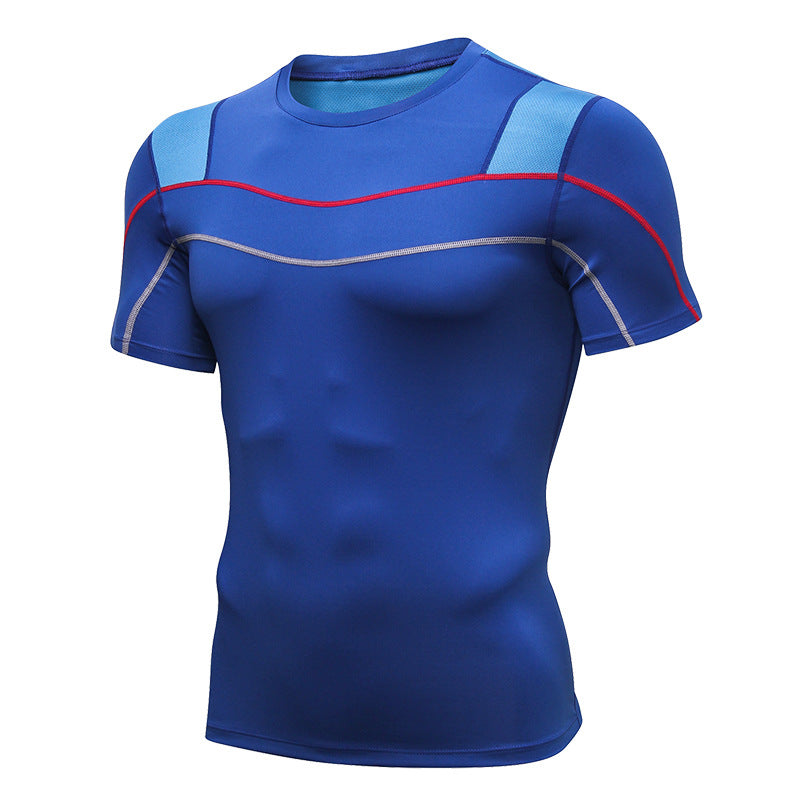 High Stretch Tights Sports Short Sleeve T-shirt - HDYAT