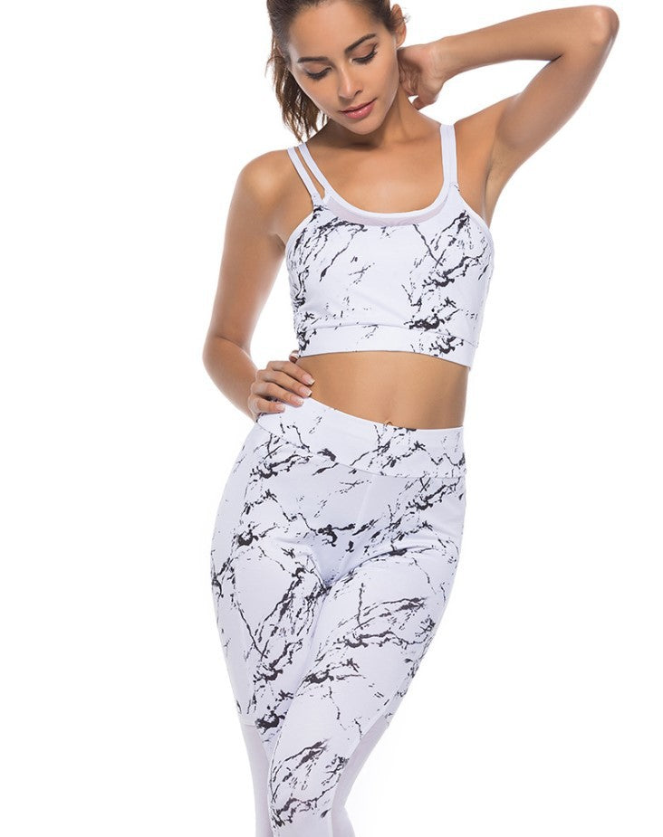 Yoga clothing tops female summer fitness