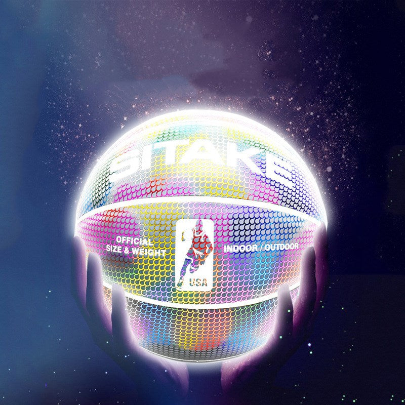 Luminous reflective basketball - HDYAT