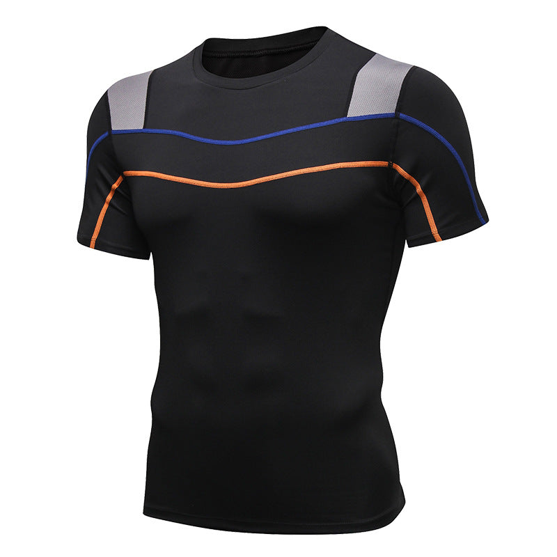 High Stretch Tights Sports Short Sleeve T-shirt - HDYAT