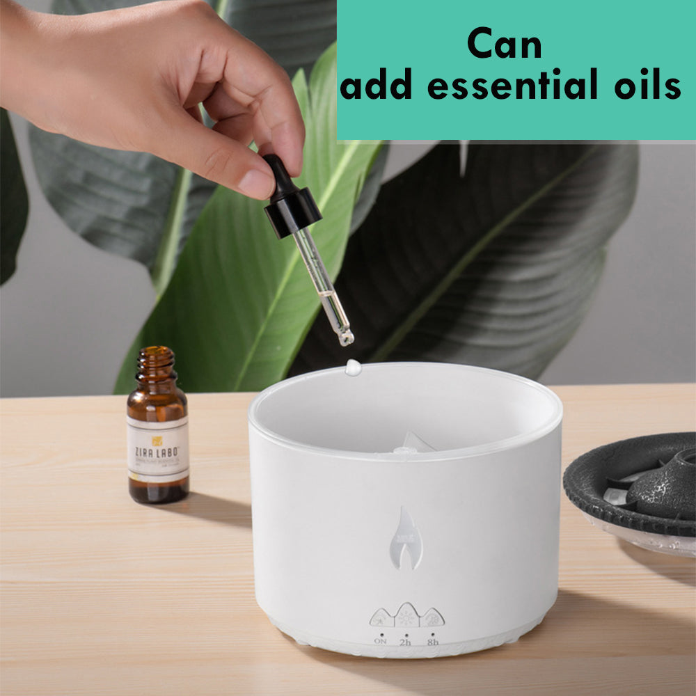 2022 New Creative Ultrasonic Essential Oil Humidifier Volcano Aromatherapy Machine Spray Jellyfish Air Humidifiers Diffuser