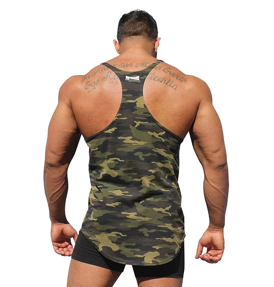 Camouflage running shirt