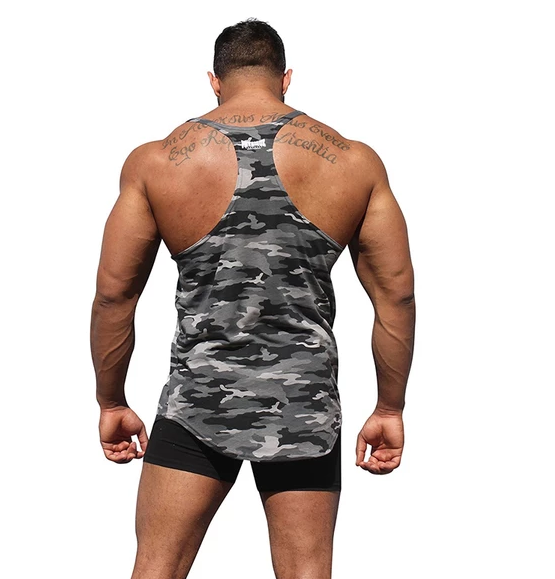 Camouflage running shirt