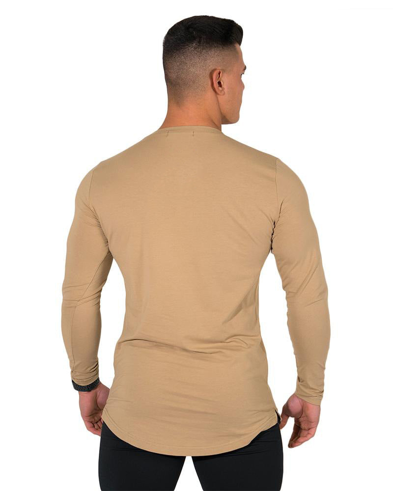 Men's tight workout clothes