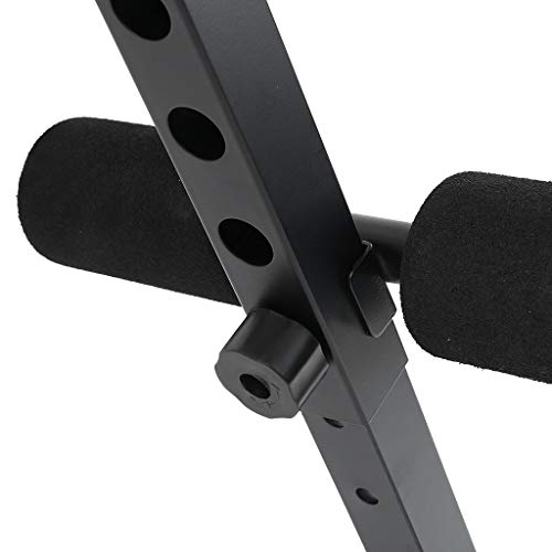 330lbs 2 In 1 Abdominal Crunch Machine Sit Up Bench Core Abdominal Trainer Workout Gym