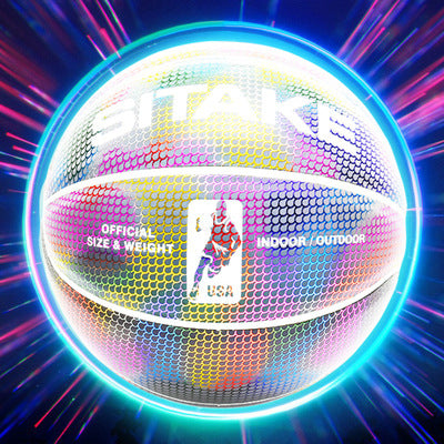 Luminous reflective basketball - HDYAT