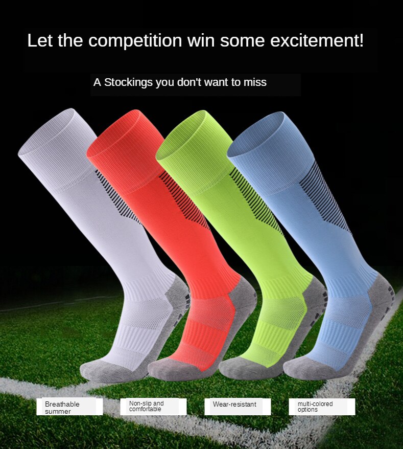 Breathable Anti-friction Football Socks - HDYAT