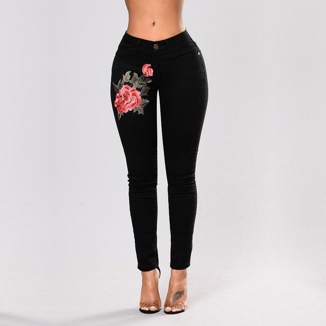 Women Jeans Pencil Pants Denim