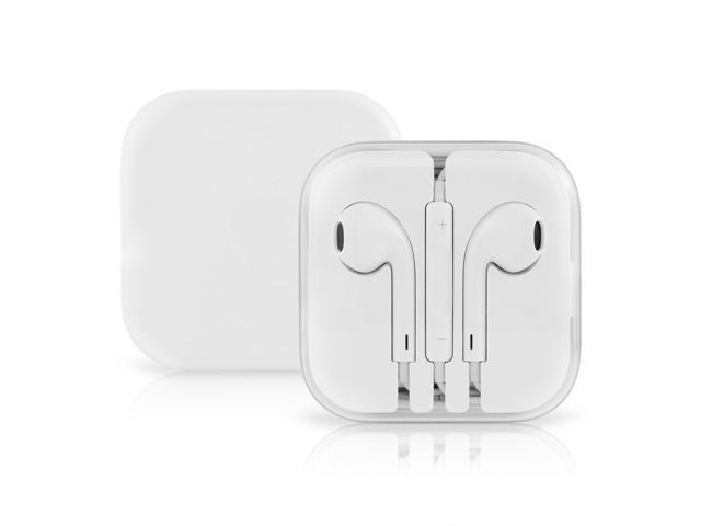 New Apple Earpods Earbuds Earphones Headphone Headset with Mic and Remote for Apple iPad3/2/1 iPhone 6 / 6Plus / 5 / 5S /4S Ipod Touch 5 Ipod 5th Ipod Nano7, White