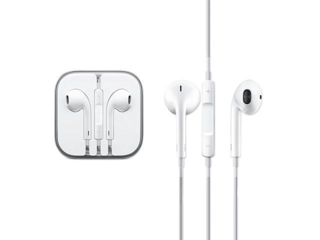 New Apple Earpods Earbuds Earphones Headphone Headset with Mic and Remote for Apple iPad3/2/1 iPhone 6 / 6Plus / 5 / 5S /4S Ipod Touch 5 Ipod 5th Ipod Nano7, White