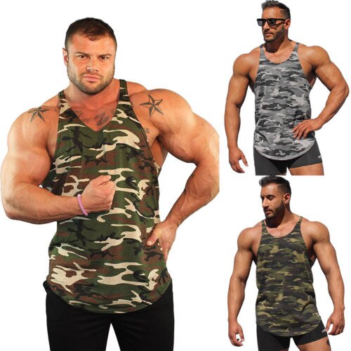 Camouflage running shirt